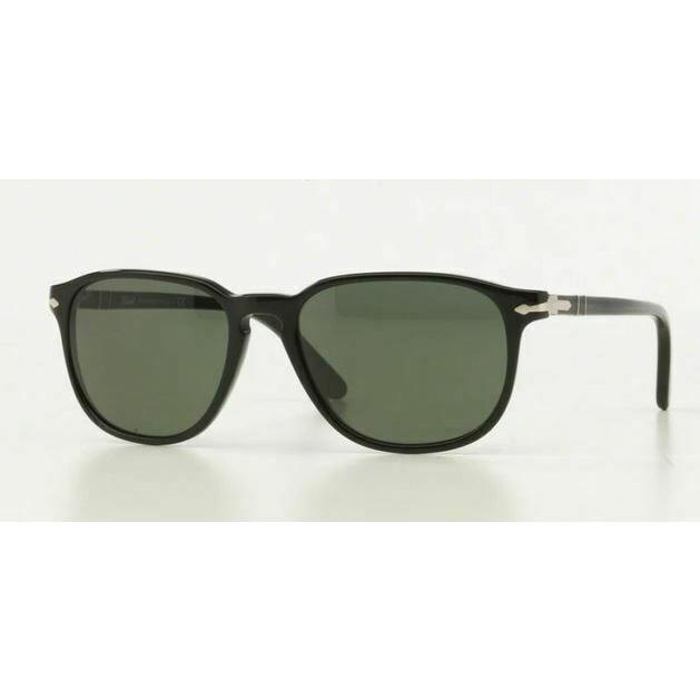 ペルソール レディース用サングラス Authentic Persol Sunglasses PO3019S 95/31 Black Frame Green Lens 52MM ST*