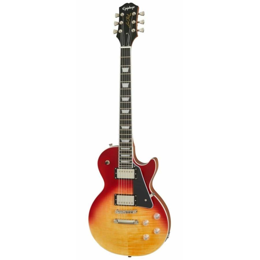 品質のいい ソリッドボディ・エレキギター エピフォン レスポール・モデル Fade Orange Magma Figured Modern Paul Les EPIPHONE エレキギター