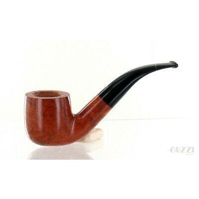 大人女性の サビネリ 喫煙用パイプ Savinelli Spring 622 KS clear smooth shape bent pot New Made in Italy パイプ、煙管