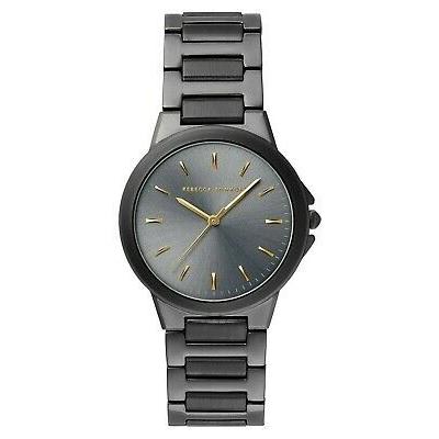 レベッカミンコフ レディース用腕時計 Rebecca Minkoff Cali Grey Ion Plated Tone Bracelet Watch 2200306