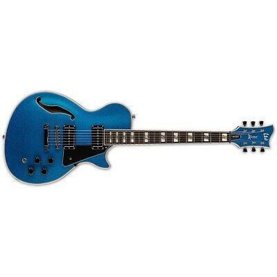 ESP ESP セミホロウボディ・エレキギター ギグバッグ付き ESP LTD Xtone PS-1000 Blue Sparkle Semi-Hollow Electric Guitar + Free Gig Bag PS