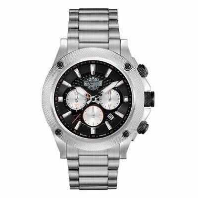 超人気 メンズ用腕時計 ハーレーダビッドソン Harley Wristwatch Chronograph Men's 78B126 Davidson 腕時計