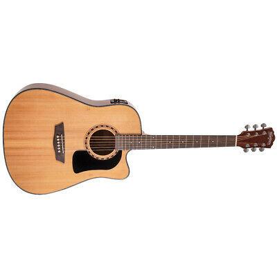 ワッシュバーン エレクトリックアコースティックギター ギグバッグ付き Washburn Apprentice D5CE Dreadnought Acoustic Electric Guitar Starter Pack