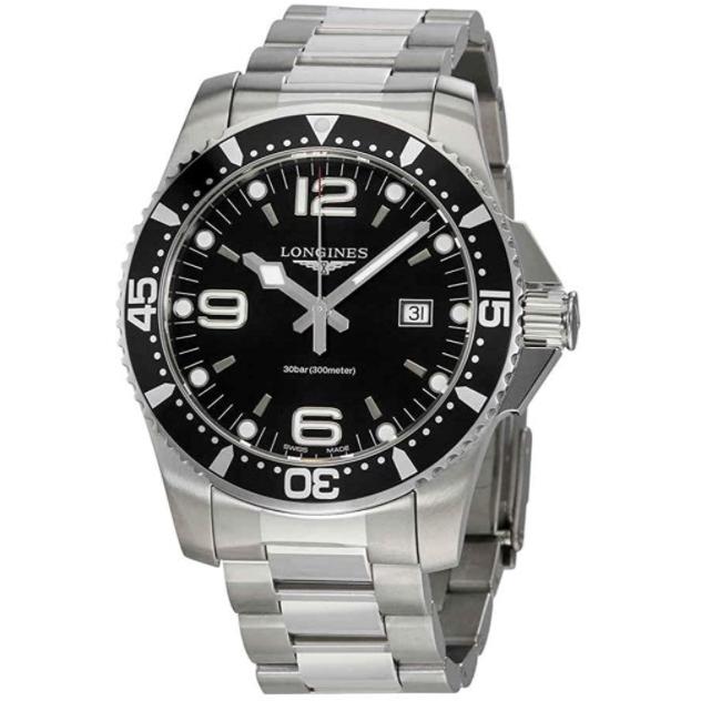 ロンジン メンズ用腕時計 Longines Hydroconquest Series Mens Swiss Automatic Watch L3.840.4.56.6