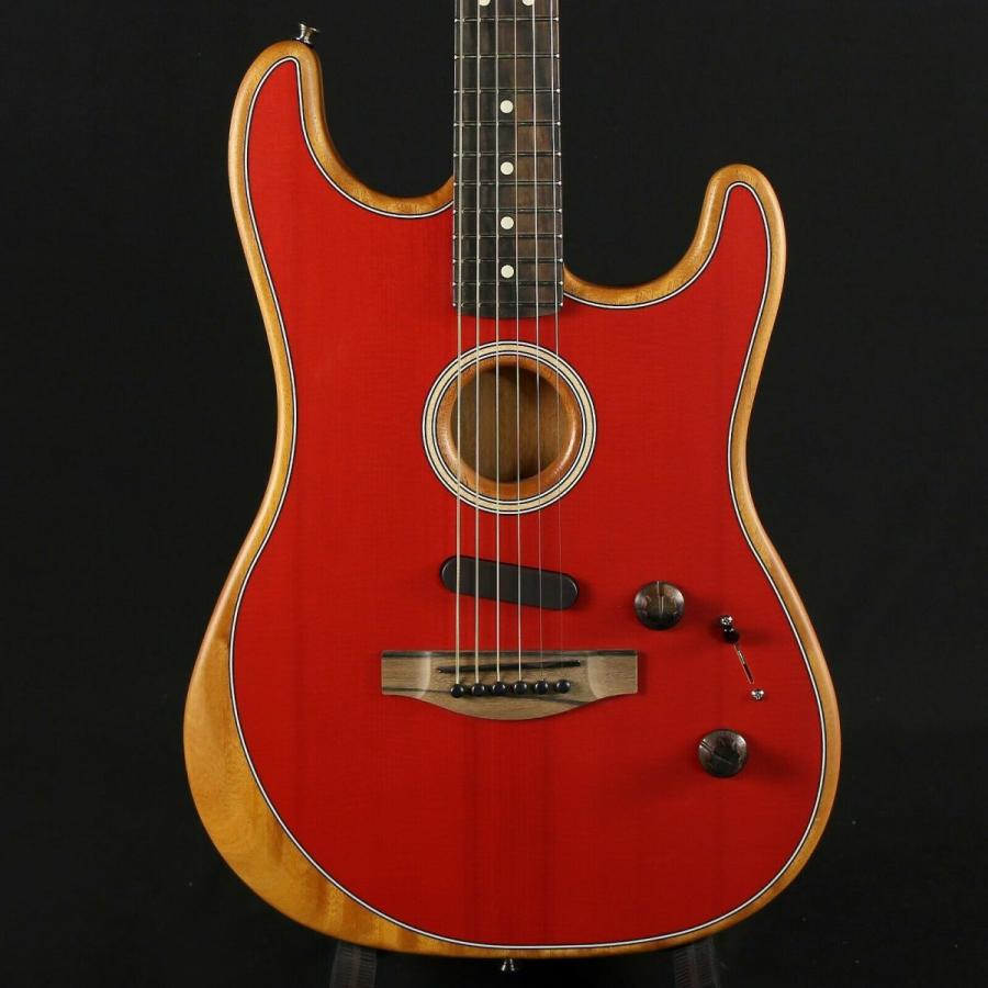 フェンダー エレクトリックアコースティックギター Fender American Acoustasonic Stratocaster Dakota Red (US205205A)