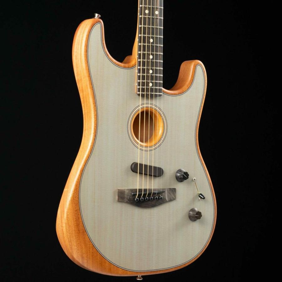 フェンダー エレクトリックアコースティックギター Fender American Acoustasonic Stratocaster Transparent Sonic Blue 720A