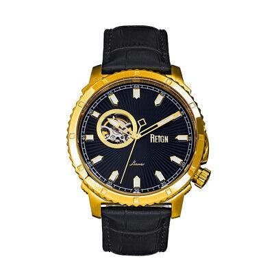 店舗良い Automatic Bauer Reign メンズ用腕時計 レイン Black REIRN6004 Watch Men's Dial 腕時計
