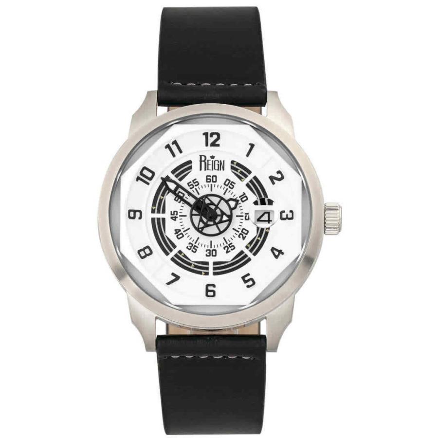 レイン メンズ用腕時計 Reign Lafleur Automatic White Dial 