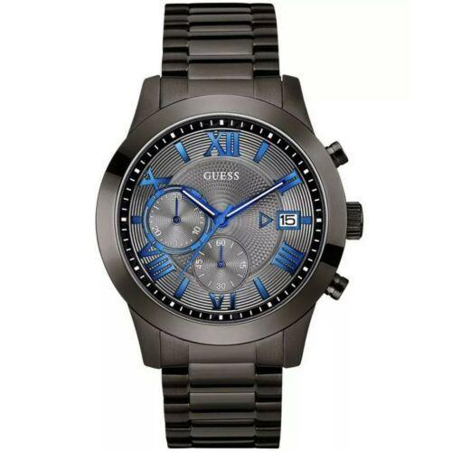 ゲス メンズ用腕時計 GUESS Mens Stainless Steel Casual Watch U0668G2