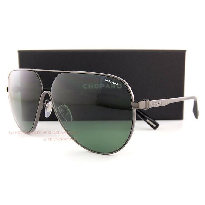 商品の特性 ショパール 男女兼用 サングラス Chopard Polarized Sunglasses SCH C30 568Z Gunmetal/Green For Men Women