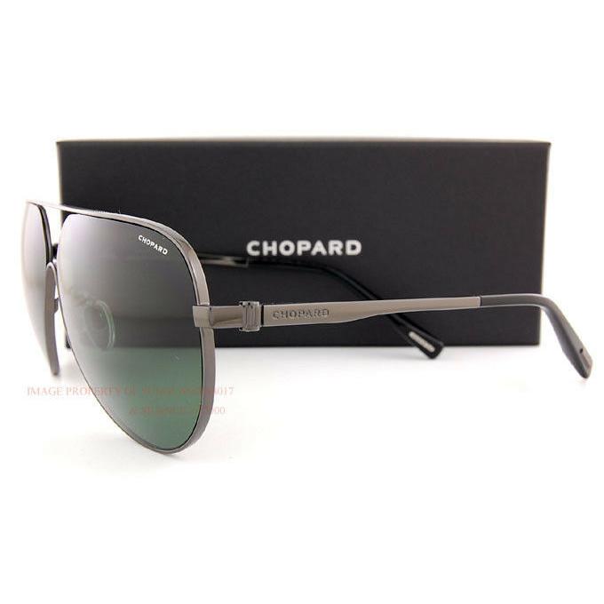 商品の特性 ショパール 男女兼用 サングラス Chopard Polarized Sunglasses SCH C30 568Z Gunmetal/Green For Men Women