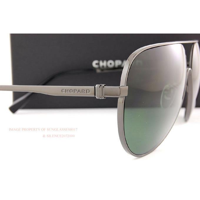 商品の特性 ショパール 男女兼用 サングラス Chopard Polarized Sunglasses SCH C30 568Z Gunmetal/Green For Men Women