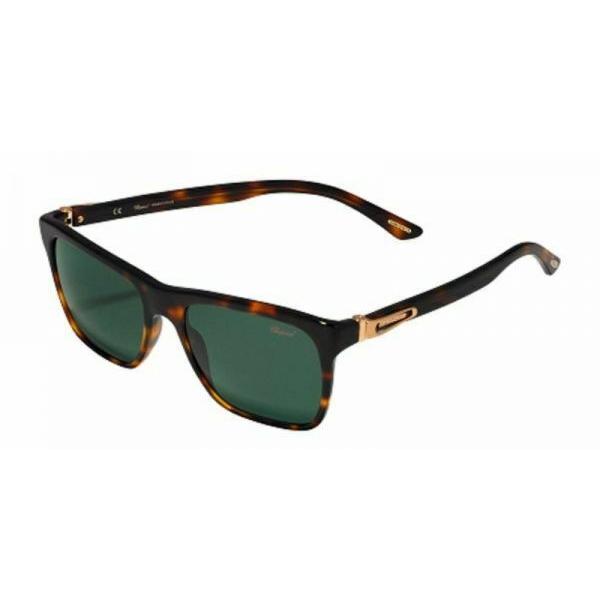 ショパール メンズ用サングラス Chopard Men's Sunglasses SCH151S 748P Havana/Grey Green Polarized 54mm