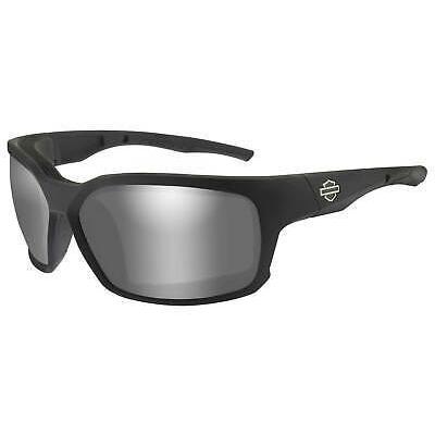最高級の品質 ハーレーダビッドソン メンズ用サングラス Harley-Davidson Men´s COGS Sunglasses， Silver Flash Lenses & Matte Black Frames