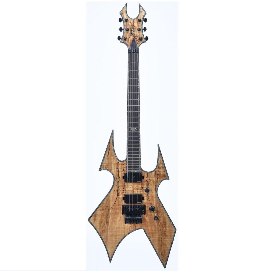 B.C.リッチ アコースティックギター B.C Rich Warbeast Extreme Exotic Spalted Maple With Floyd Rose
