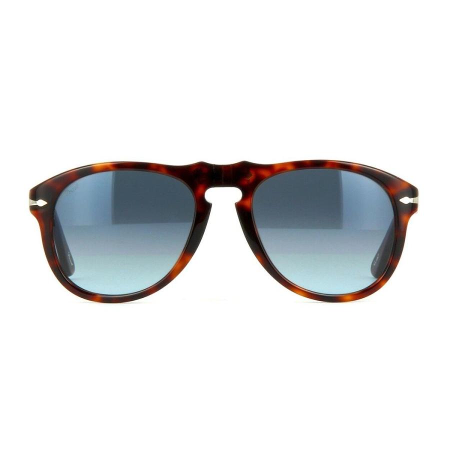 即納・全国送料無料 ペルソール メンズ用サングラス Persol PO 0649 Havana/Light Blue Shaded (24/86) Sunglasses
