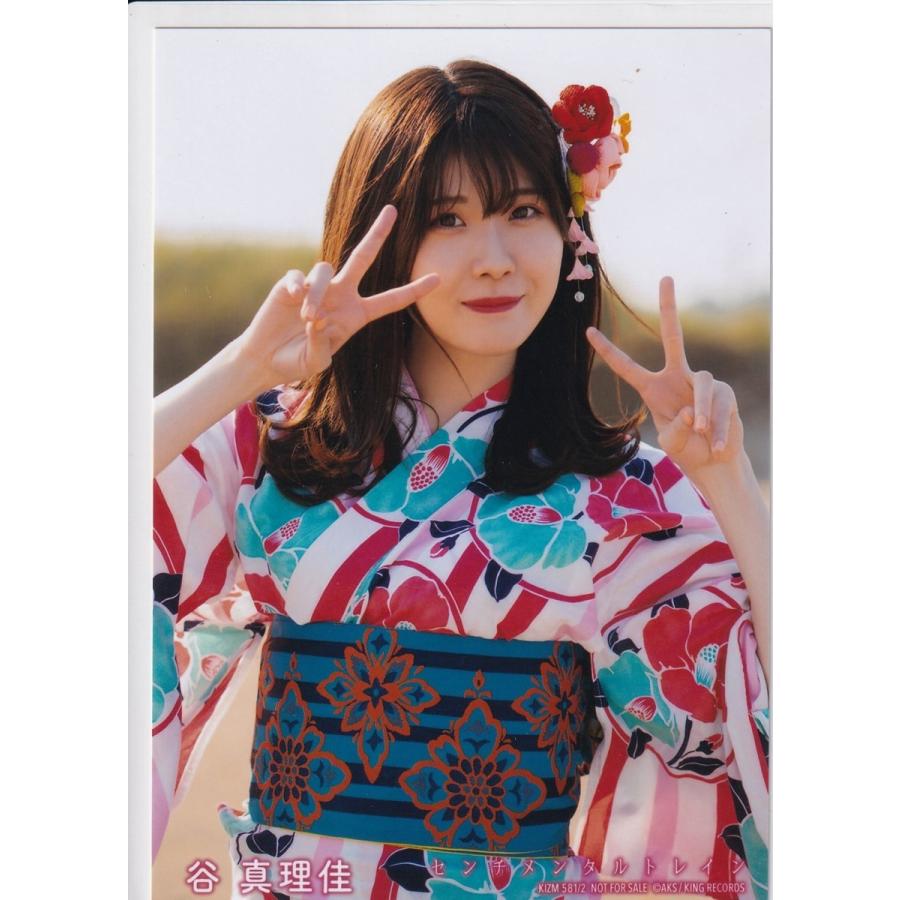 SKE48 谷真理佳 AKB48 センチメンタルトレイン 通常盤 生写真 