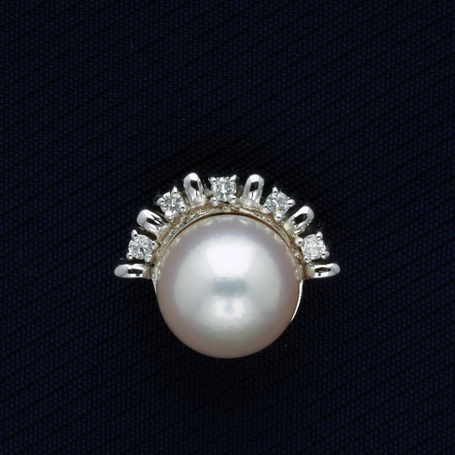 あこや真珠　パール　k18 ピン ブローチ K18 あこや本真珠 ピンブローチ 金製品 5.5mm珠 パールピン