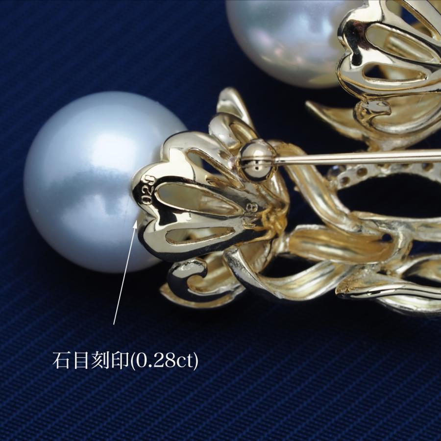 本真珠アコヤパールk18/シルバーペンダント&ブローチ重さ約12g