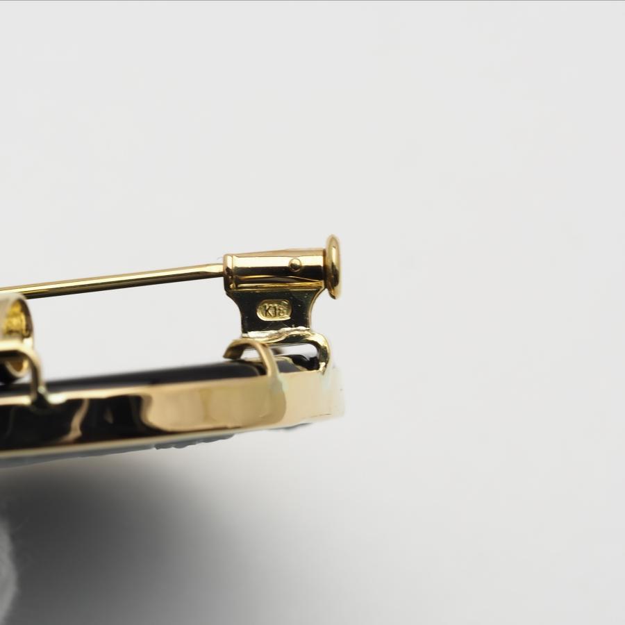 K18 メノウカメオ ペンダント ブローチ 瑪瑙 楽天市場】K18 メノウカメオ ペンダント ブローチ 35×45mm 18金