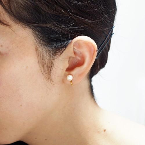 シルバー925 アコヤ本真珠 イヤリング ラウンド7-7.5mm パール スタッド シンプル 大きめ 大ぶり デイリー カジュアル レディース 日本製 | ブランド登録なし | 03