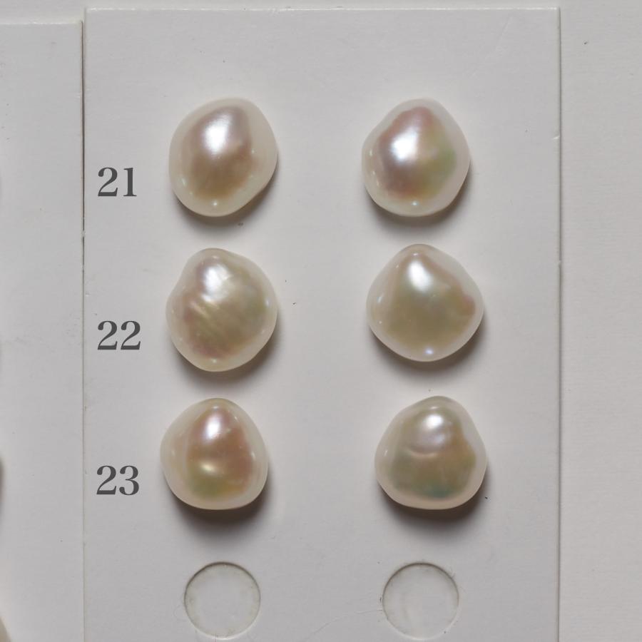 淡水真珠 ミニバロック ピアス パール K18YG/K10PG ポスト選択可  