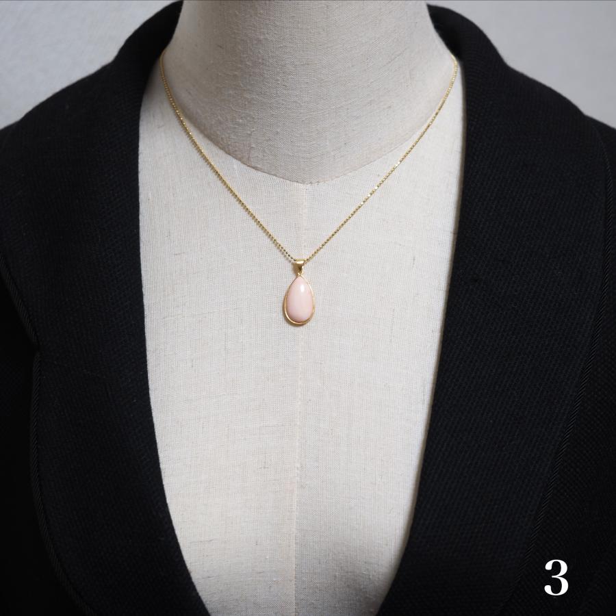 シルバー925 深海珊瑚 ペンダントトップ ティアドロップ 13×20mm up 梨地仕上げ 天然さんご ピンク シンプル 大ぶり カジュアル 普段使い 還暦 ギフト 日本製