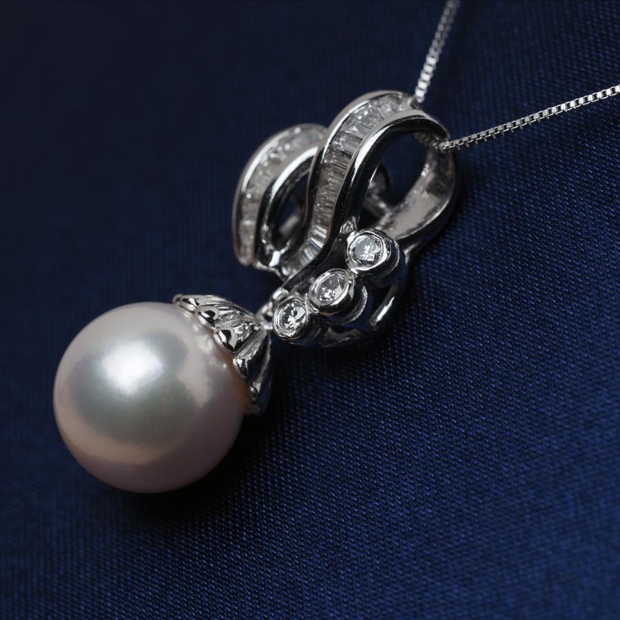 Pt900 アコヤ真珠 ペンダントトップ 【公式通販】