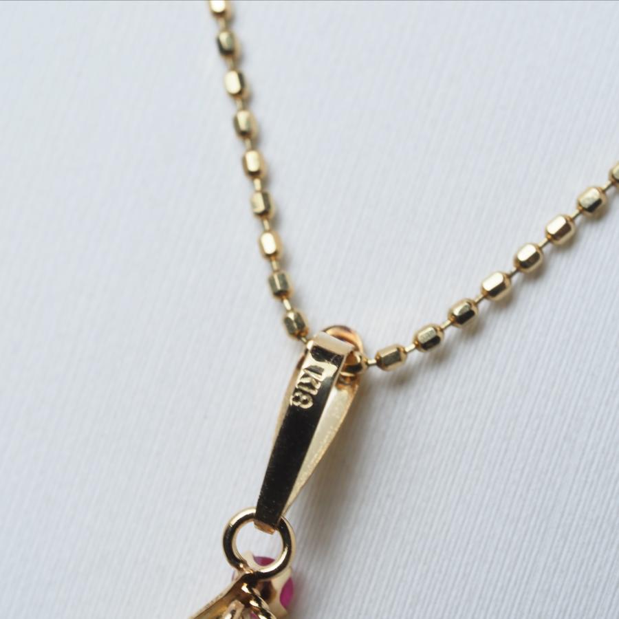 K18 ブルートパーズ ペンダントトップ アシンメトリー 18金イエローゴールド 小ぶり 小さめ 華奢 個性的 ギフト カジュアル 普段使い 11月の誕生石 日本製の画像