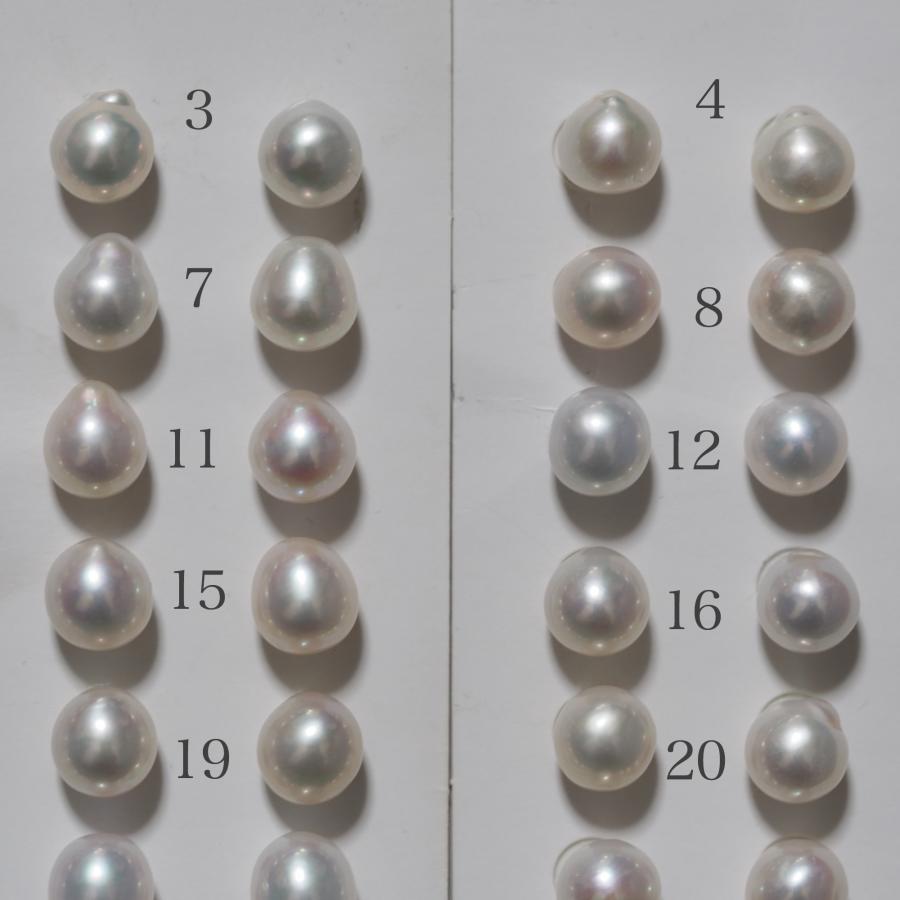 K18 有核淡水真珠 ピアス 特選 8-8.5mm/ポテトシェイプ パール 