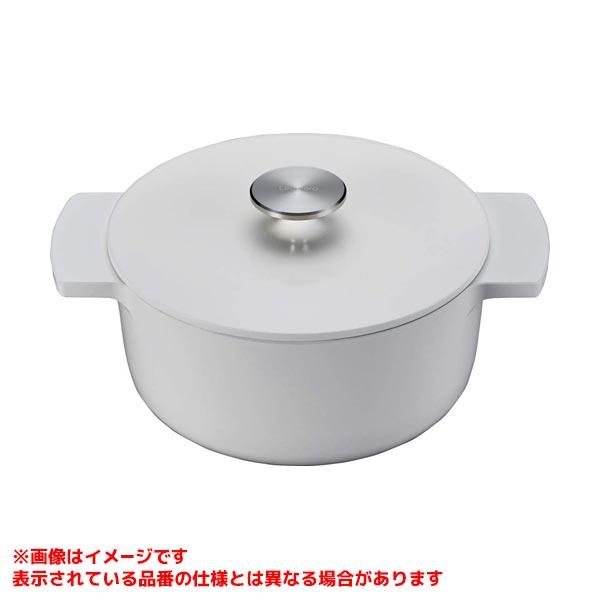 新品 リンナイ レジェロ 無水調理鍋 RBO-MN18A(WH) 18cm リンナイ（Rinnai） 【RBO-MN18A(WH)】 《KJK》 無水調理鍋 Leggiero