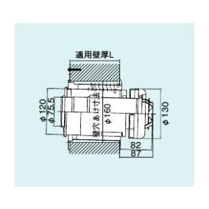 リンナイ（Rinnai） 【FFT-5B-200】 《KJK》 給排気筒トップ（直排専用