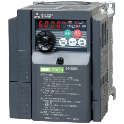 三菱 【FR-F720PJ-5.5K-FS】 《KJK》 三菱電機 送風機用3相インバータ 