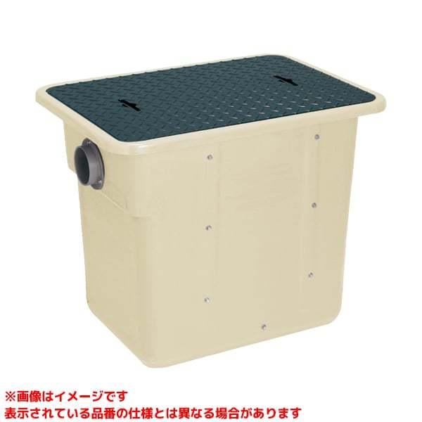 【GTA-N22 FRP蓋付】 《KJK》 マエザワ グリーストラップ FRP製グリーストラップ パイプ流入埋設型 GTA-NP ωε1