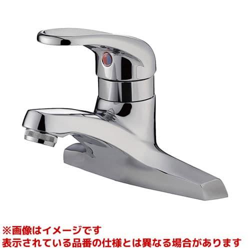 SANEI K57C-13 洗面台用シングル混合水栓（スタンド付き）2穴 SANEI 【K57CNP-13】 《KJK》 シングル洗面混合栓 洗面所用 ωα0 : KJK