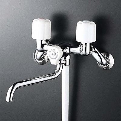 KVK 【KF30N2-R30】 《KJK》 KVK 2ハンドル混合 バス水栓 壁 2