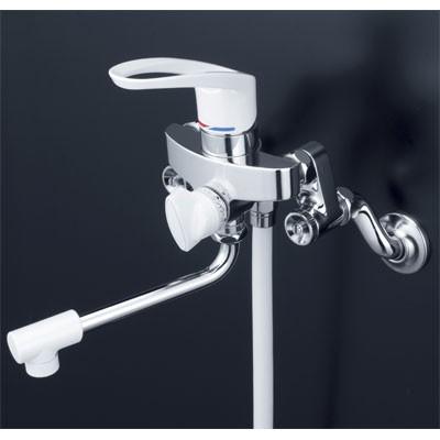 浴室水栓 170mmパイプ付KVK MTB170KP定量止水付サーモスタット式混合栓