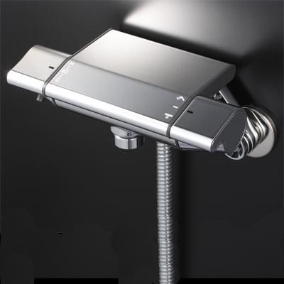 KVK 壁付サーモスタット、スライドバー　展示品(Z-2601JK12) KVK 【KF850S2】 《KJK》 サーモスタット混合水栓 壁 サーモスタット式