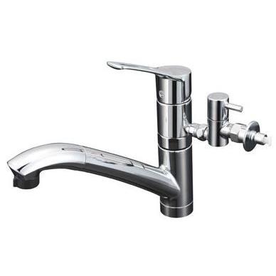 KVK 【KM5031ZTTU】 《KJK》 流し台用シングルレバー式シャワー付混合