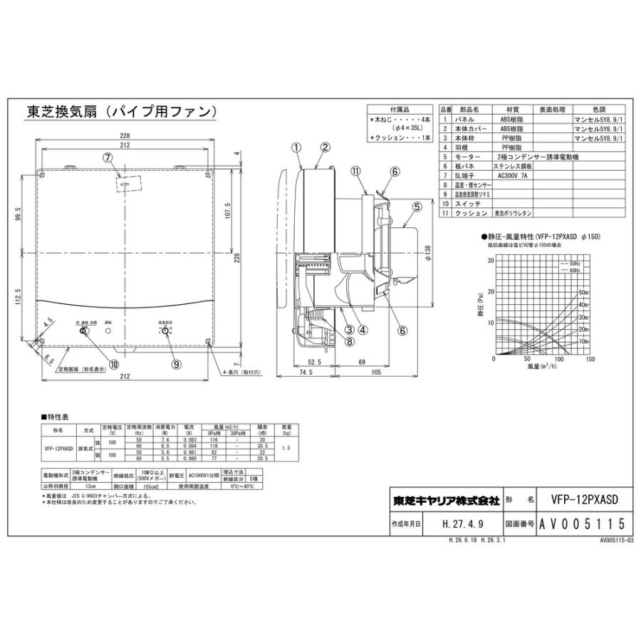 お年玉セール特価】《KJK》 東芝 パイプ用ファン 風量形 ωβ0 空調設備