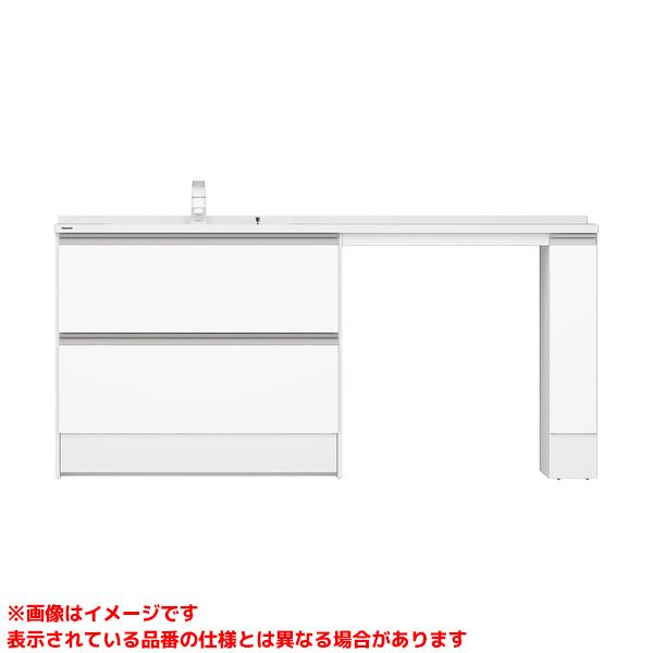 【XGQC17D5SWJN(L/R)□】 《KJK》 パナソニック Cライン ワイドカウンター 1700mm パノラマスライド マルチシングルレバーシャワー スゴピカ ωκ0
