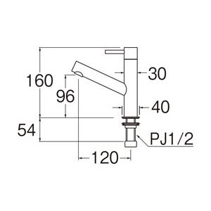 SANEI(水栓金具) 【Y5075H-13】 《KJK》 三栄水栓 SANEI 立水 SANEI(水栓金具) 【Y5075H-13】 《KJK》 三栄水栓 SANEI 立水