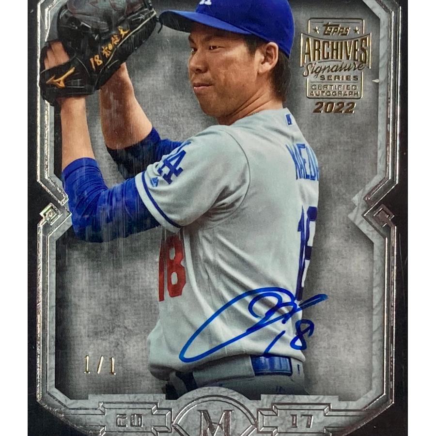 1/1枚限定】前田健太直書きサイン 2022 Topps Archives Signature 