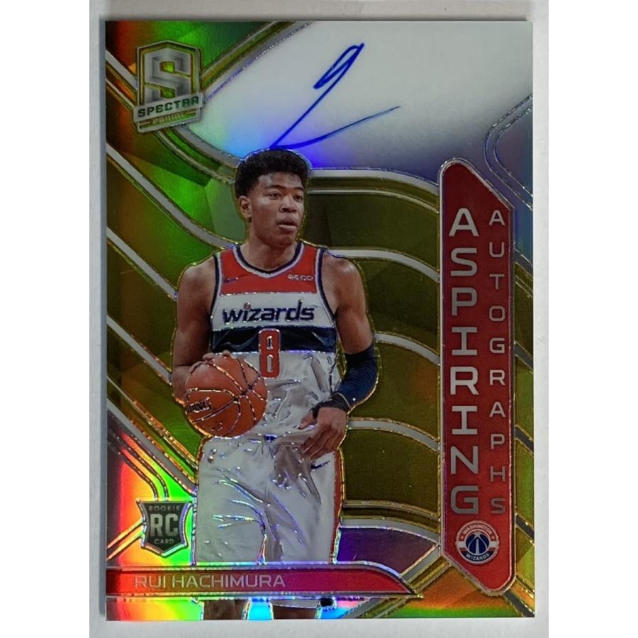 【ラストNo. 10/10枚限定】八村塁直書きルーキーサイン 2019-20 Panini Spectra Aspiring Gold Ref RC Auto