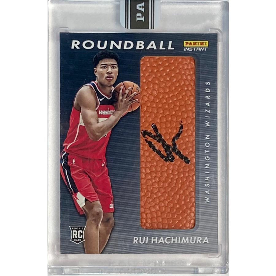 【1/1枚限定】八村塁直書きルーキーサイン 2019-20 Panini Instant Round Ball RC Black Ink Auto