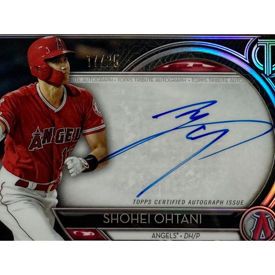 ジャージーNo. 17/25枚限定】大谷翔平直書きサイン 2020 Topps