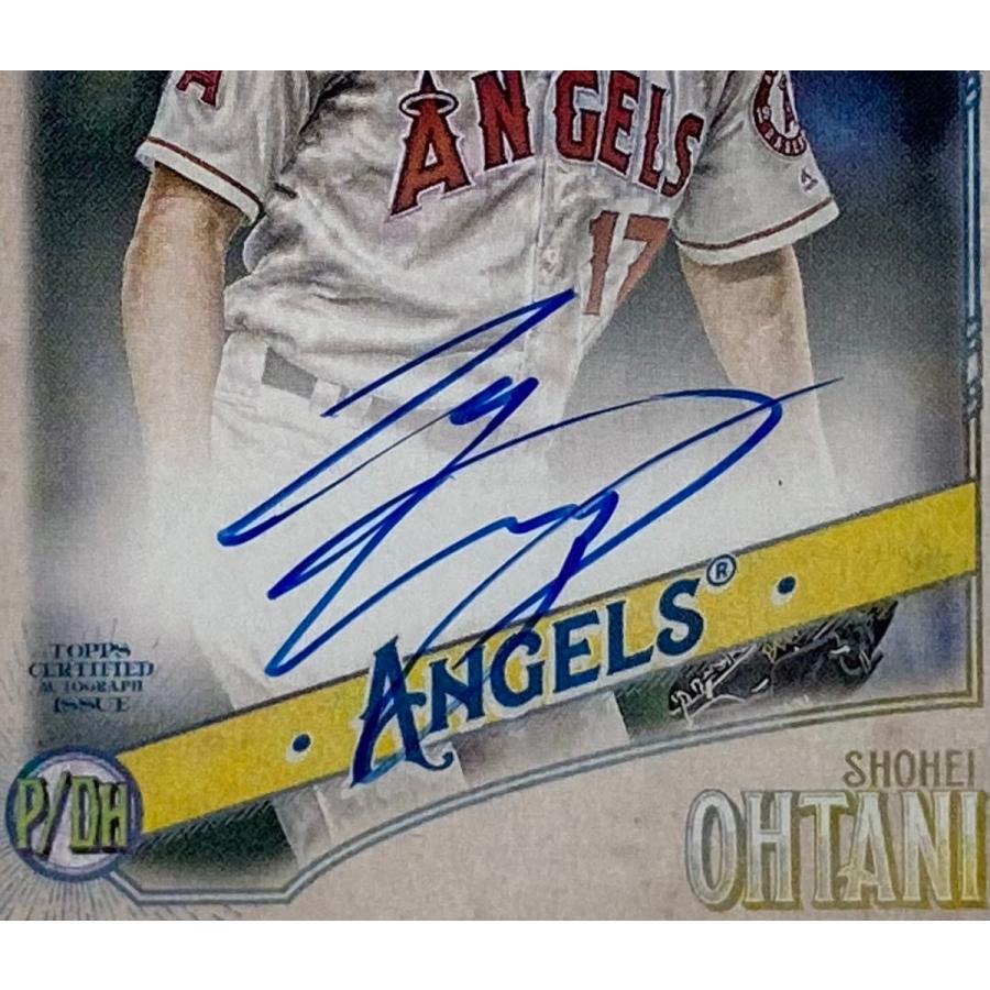 大谷翔平直書きルーキーサイン 2018 Topps Gypsy Queen RC Auto 