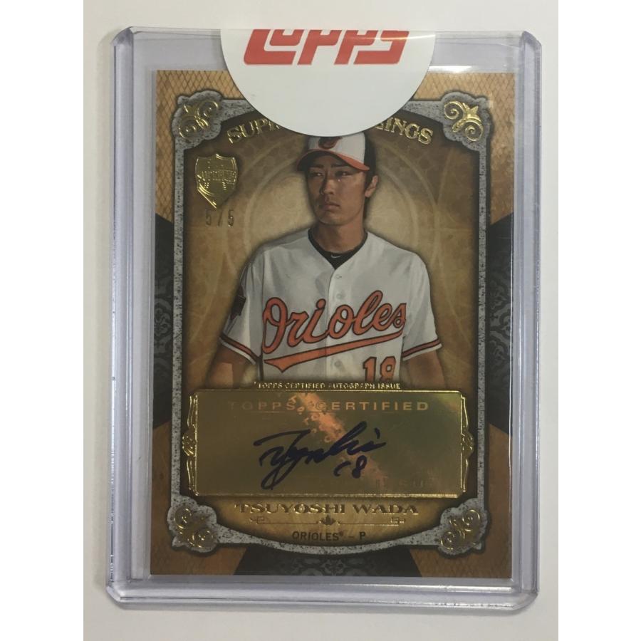 【ラストNo. 5/5枚限定】和田毅直筆サイン 2013 Topps Supreme Supreme Stylings Black Parallel Auto
