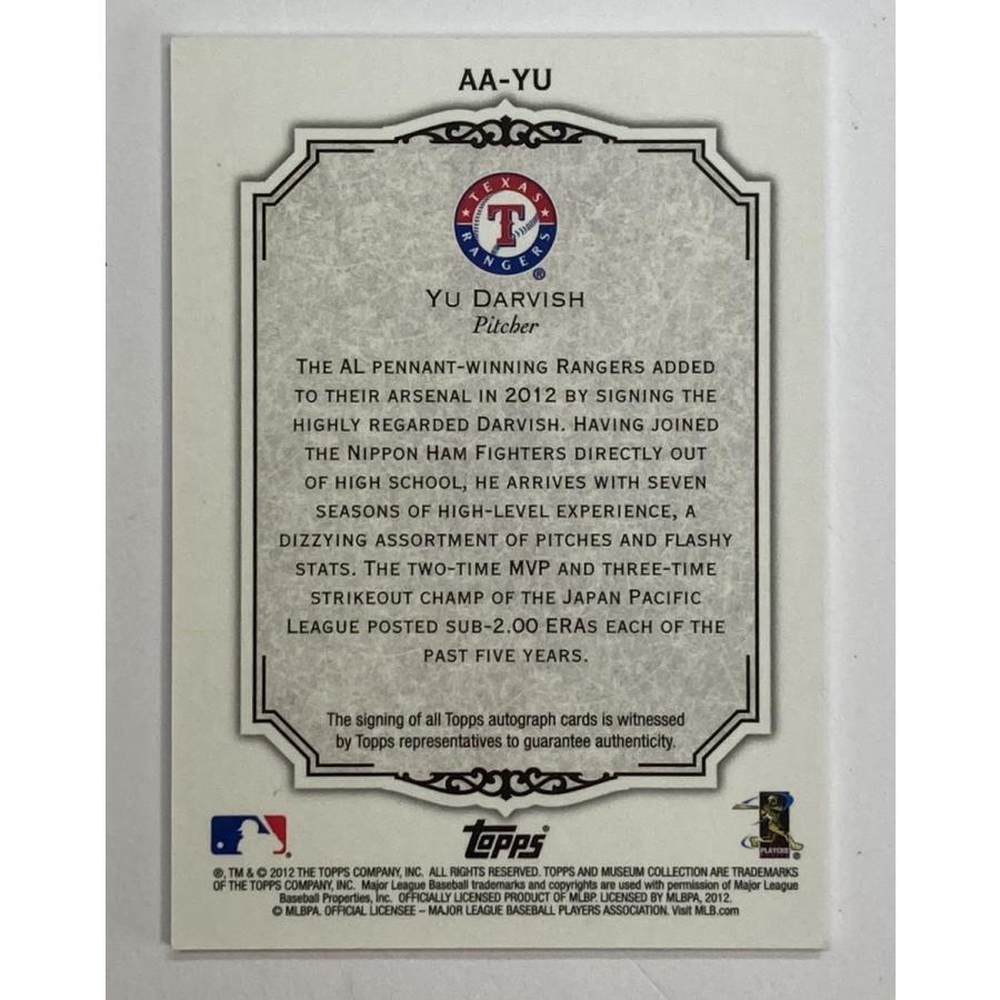 超レア!25枚限定】ダルビッシュ有直書きルーキーサイン 2012 Topps