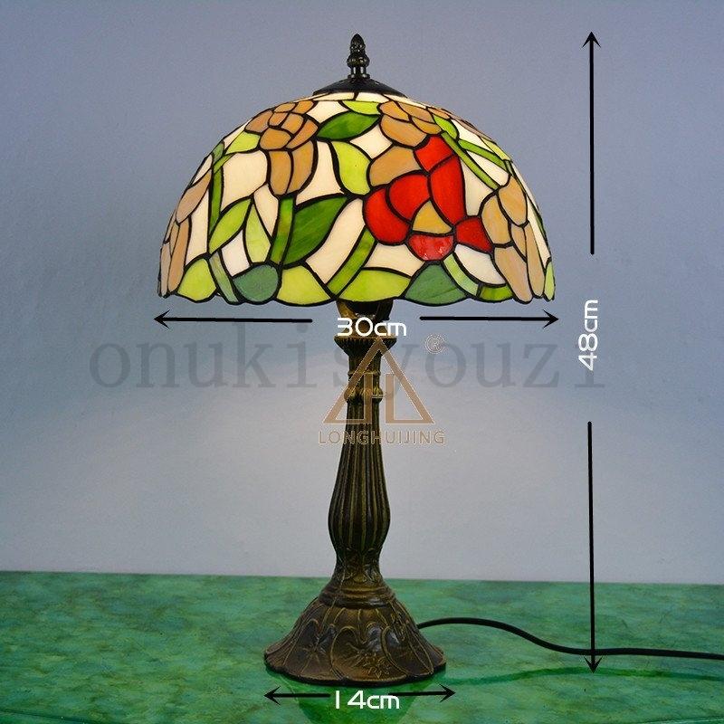44 割引レッド系ー品販売 ティファニー風ガラスランプテーブルランプ電気スタンド可愛い 赤いトンボ1 天井照明 ライト 照明レッド系 Www Pisosmamut Com